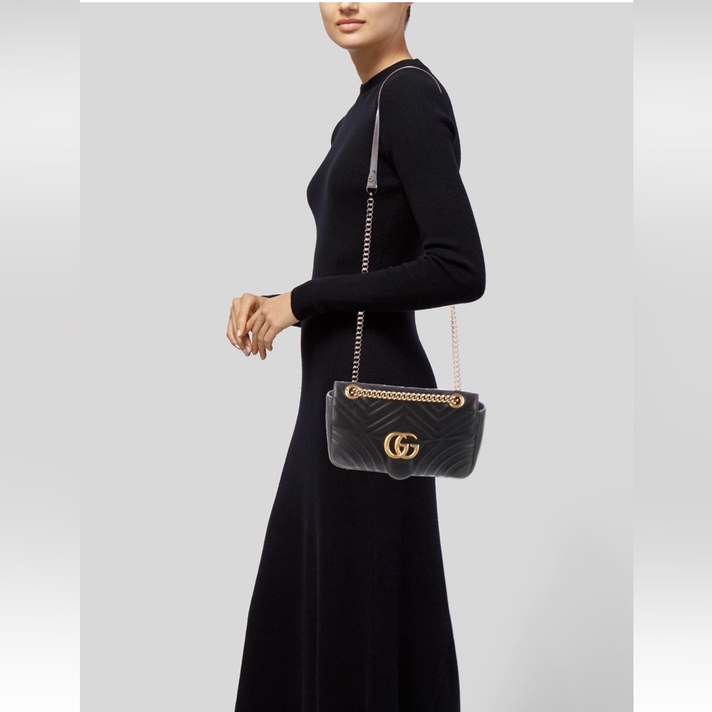 Authentic Gucci GG Marmont Small shoulder bag. - Picture 3 of 8